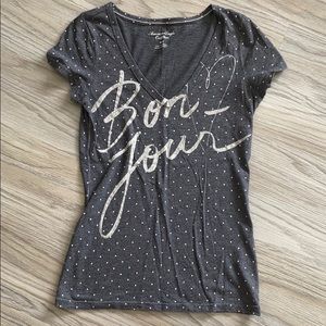 American Eagle Gray T-Shirt
